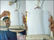 لوڈ شیڈنگ میں پنکھے چھوٹی بیٹری سے چلانے کا طریقہ دریافت