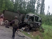 مقبوضہ کشمیر میں بم دھماکے میں 2 بھارتی فوجی ہلاک اور 19 زخمی