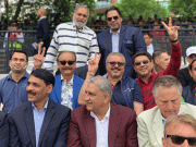 قومی ٹیم کی حوصلہ افزائی کیلئے آرمی چیف نے لارڈز میں میچ دیکھا