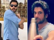 بالی ووڈ فنکاروں نے ’بوتل کیپ چیلنج‘ منفرد انداز سے قبول کرلیا