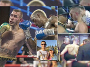 دورانِ فائٹ سر پر تابڑ توڑ پنچ کھانے کے بعد روسی باکسر کی حالت نازک