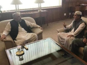 اسد قیصر سے اخترمینگل کی ملاقات بلوچستان پر خصوصی پارلیمانی کمیٹی تشکیل دینے پراتفاق
