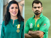 قومی کھیل سے لگاؤ حفیظ بھی مہوش حیات کے گرویدہ