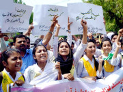 کشمیریوں سے اظہار یکجہتی ملک بھر میں ریلیاں اور مظاہرے