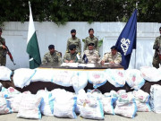 پاک بحریہ کا گوادرکے قریب آپریشن 32 ملین ڈالر کی منشیات پکڑلی