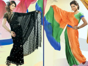 ساڑھی مشرقی روایات کا آئینہ دار پہناوا