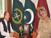 آرمی چیف سے افغان سفیر کی ملاقات اہم امور پر تبادلہ خیال