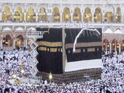 مکہ مکرمہ میں غلاف کعبہ کی تبدیلی کی روح پرور تقریب