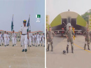 جشن آزادی پر پاک فضائیہ اور پاک نیوی کے پرجوش ملی نغمات جاری
