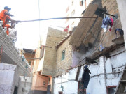 کراچی میں مکان کی چھت گرنے سے 4 افراد زخمی