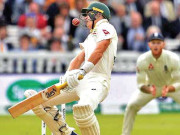 اسٹیون اسمتھ کے متبادل لبوشنگی بھی انگلش پیسر جوفرا آرچر کا نشانہ بن گئے