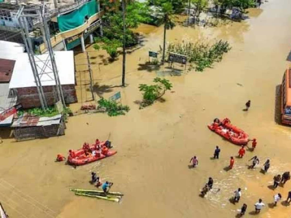 ریاست آسام میں سیلاب سے 11 لاکھ افراد متاثر، 82 ہلاک