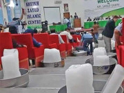 جامعہ کراچی میں تقریب اے سی خراب ہونے پر مہمان بلبلا اٹھے