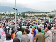 کشمیریوں سے یکجہتی کا فقیدالمثال مظاہرہ