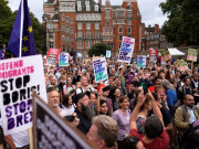 برطانیہ میں پارلیمنٹ کی معطلی کیخلاف مظاہرے