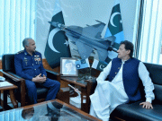 وزیراعظم عمران خان کا ایئر ہیڈ کوارٹر اسلام آباد کا دورہ