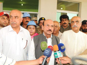 وزیر اعلیٰ سندھ آواران پہنچ گئےمتاثرین کیلیے5کروڑ امداد کا اعلان 