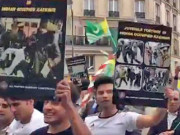 کشمیریوں کی حمایت میں پیرس میں تاریخ کی سب سے بڑی ریلی