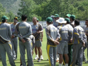 جنوبی افریقا کیخلاف سیریز کی تیاریوں کیلئے قومی ٹیم کے ٹریننگ کیمپ کا آغاز