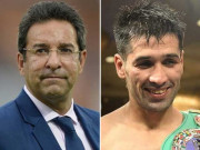 باکسر محمد وسیم کی پذیرائی نہ ہونے پر وسیم اکرم دلبرداشتہ