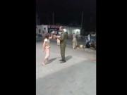 خاتون کی پنجاب پولیس اہلکار کو تھپڑ مارنے کی ویڈیو وائرل