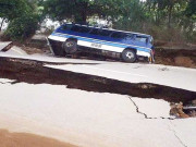 تباہ کن زلزلے کے بعد آفٹرشاکس کا سلسلہ جاری