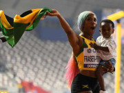 ’ایک بچے کی ماں‘ شیلی این فریزر دنیا کی تیزترین خاتون بن گئیں