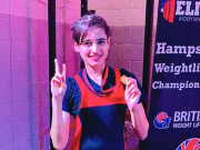 ویٹ لفٹر رابعہ شہزادکا ہیمپشائرچیمپئن شپ میں بھی گولڈ میڈل