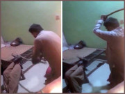 سکھر میں دکاندار نے چوری کے الزام میں لڑکے کی ٹانگیں توڑ دیں ویڈیو وائرل