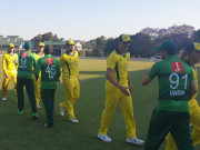 دورہ آسٹریلیا کا فاتحانہ آغاز پاکستان نے کرکٹ آسٹریلیا الیون کو شکست دیدی