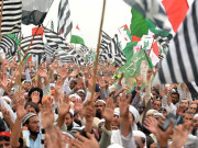 آزادی مارچ سے کالعدم تنظیموں کے پرچم  لہرانے والے متعدد افراد گرفتار