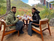 ویرات کوہلی نے اہلیہ انوشکا شرما کے ہمراہ بھوٹان میں 31ویں سالگرہ منائی