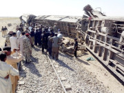 بلوچستان میں ٹرین بم دھماکا