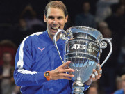 رافیل نڈال کو سیزن کے نمبرون پلیئرکی ٹرافی مل گئی