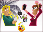 سیلفی۔۔۔۔اپنی فوٹو آپ کھینچا کر اگر زندوں میں ہے