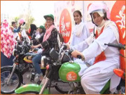 ویمن آن ویل مہم کا افتتاح 10 ہزارخواتین کو بائیک چلانے کی تربیت دی جائے گی