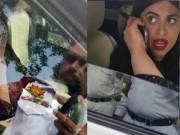 ٹریفک پولیس سے بدتمیزی کرنے والی روپوش خاتون گرفتاری سے بچ نکلنے میں کامیاب