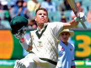 ڈیوڈ وارنر کا نام ریکارڈ بک میں سنہری حروف سے درج