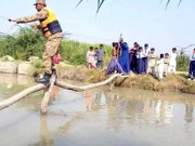 بدین میں پاک فوج کا نہر پر فوری پل بنانے کا اعلان