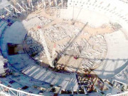 دنیا کے سب سے بڑے کرکٹ اسٹیڈیم کی تعمیرآخری مراحل میں داخل