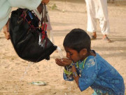 قمبر شہداد کوٹ میں پینے کا پانی نایاب