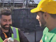 حارث رؤف نے 5 وکٹیں لینے والی گیند بھارتی سیکیورٹی گارڈ کو دیدی