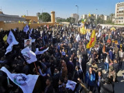 عراق کے دارالحکومت بغداد میں مظاہرین کا امریکی سفارتخانے پر دھاوا
