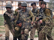 بھارتی فوج کی گاڑی اپنی ہی بچھائی ہوئی بارودی سرنگ کا نشانہ بن کر تباہ