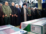 تہران میں جنرل قاسم سلیمانی کی نماز جنازہ ادا