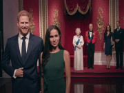 ہیری اور میگھن کے مجسمے شاہی خاندان کے مجسموں سے جدا کر دیئے گئے