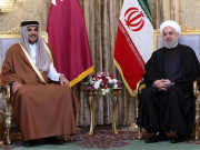 امریکا ایران تناؤ قطر کے امیر شیخ تمیم کی تہران آمد