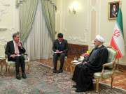 شاہ محمود قریشی کی ایرانی صدر سے ملاقات