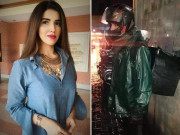 حریم فاروق سردی میں ٹھٹھرتے ڈلیوری بوائے کی حمایت میں سامنے آگئیں