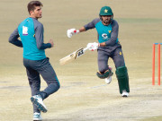 ٹوئنٹی 20 ہوم سیریز قومی کرکٹرز کی پاور ہٹنگ نے ماحول گرما دیا